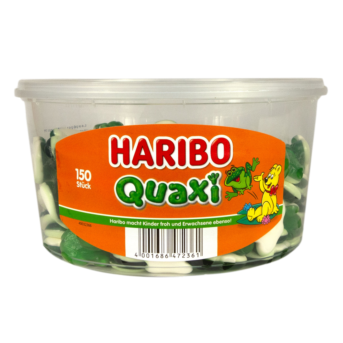 Haribo Quaxi Fruchtgummi mit Schaumzucker grün grüne fruchtig fruchtige