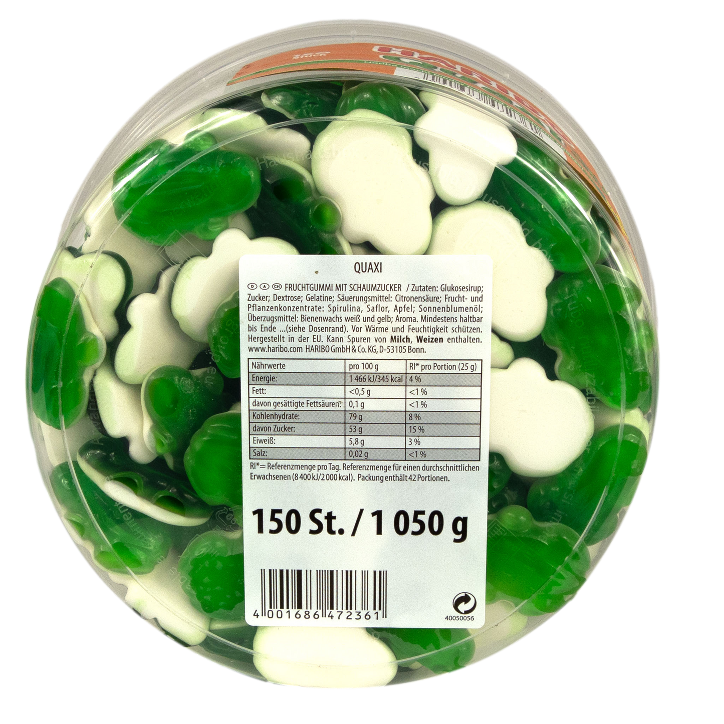 Haribo - Quaxi 150 Stück 1050 g