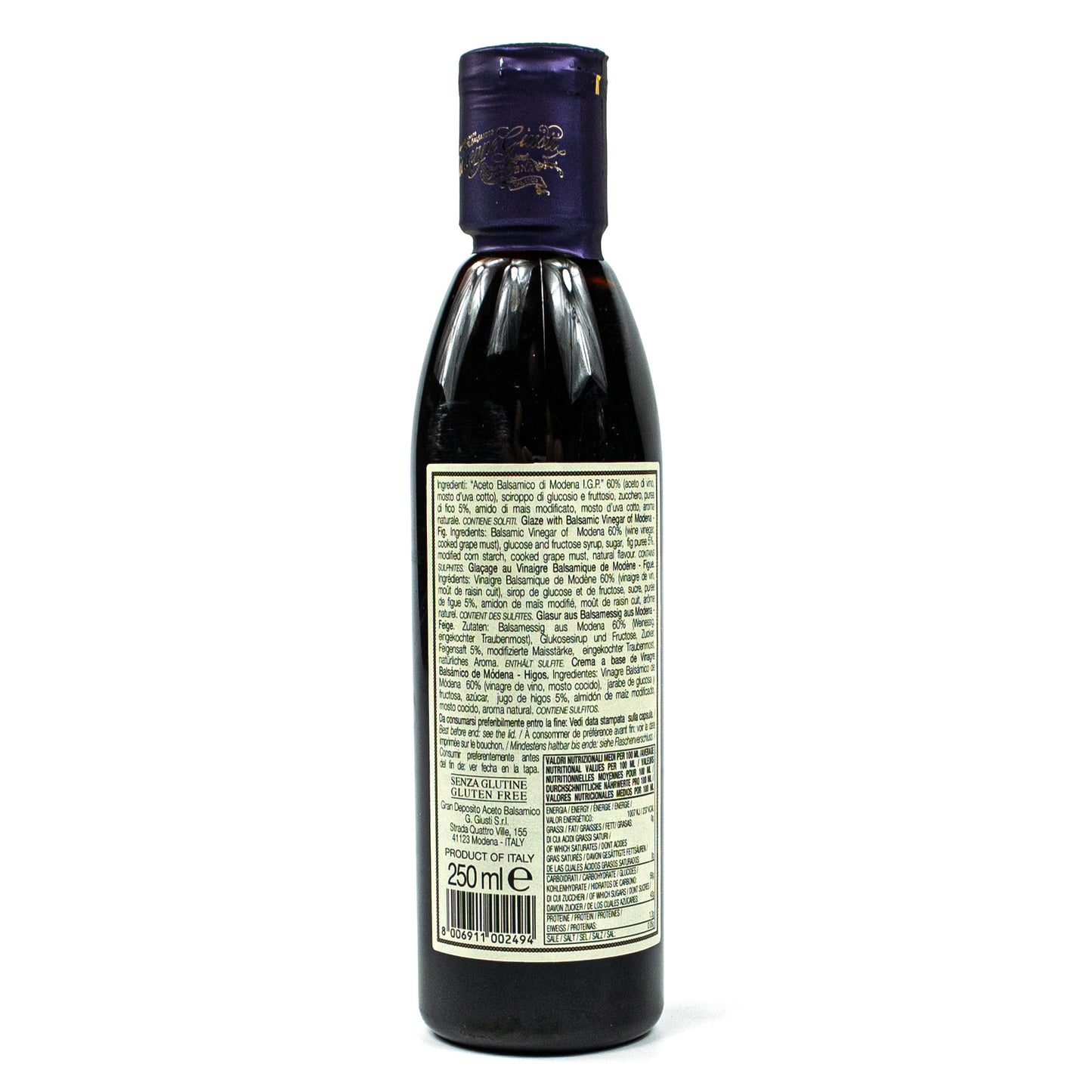 Giuseppe Giusti - Aceto Balsamico di Modena IGP "Fico" (Feigen) á 250 ml