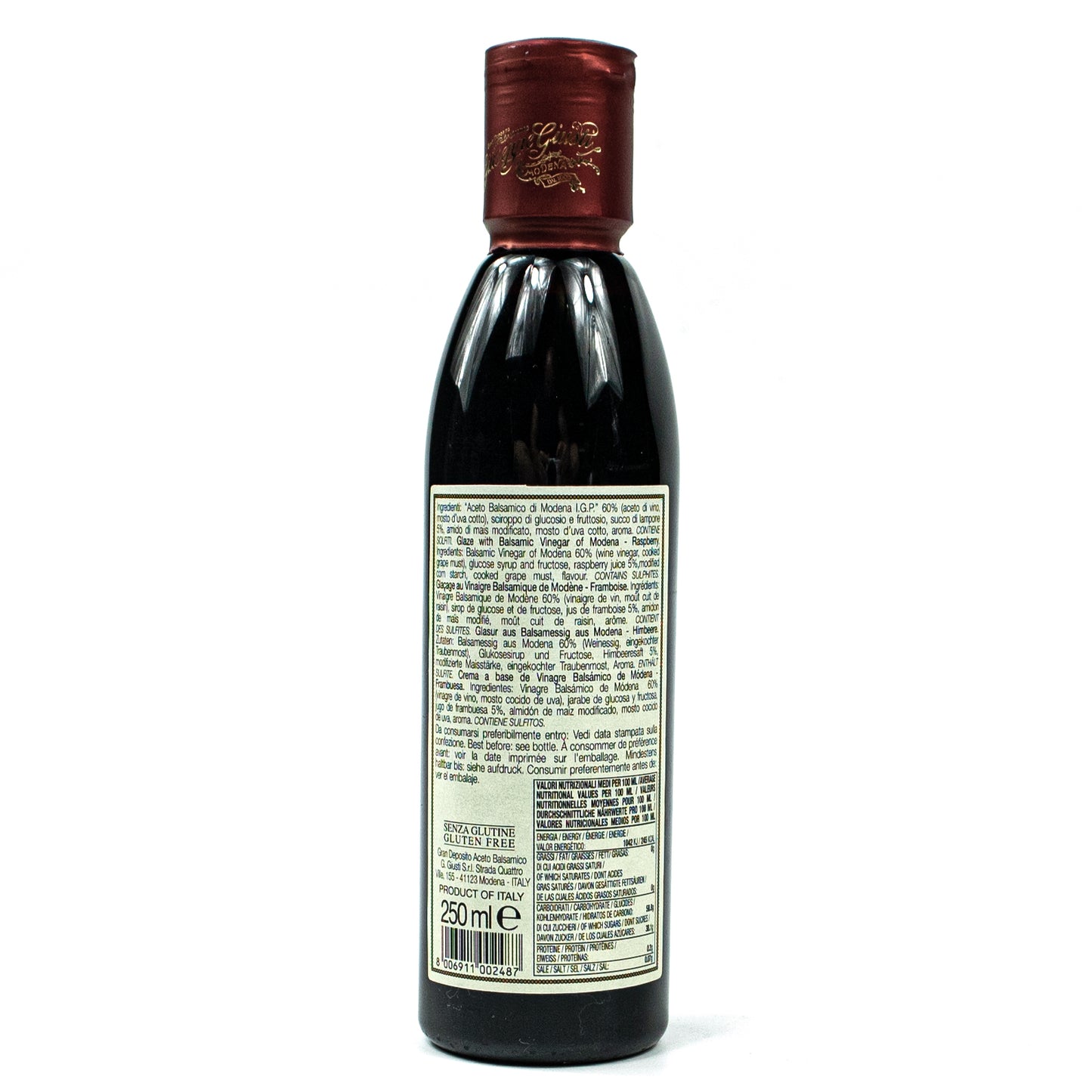 Giuseppe Giusti - Aceto Balsamico di Modena IGP "Lampone" (Himbeere) á 250 ml