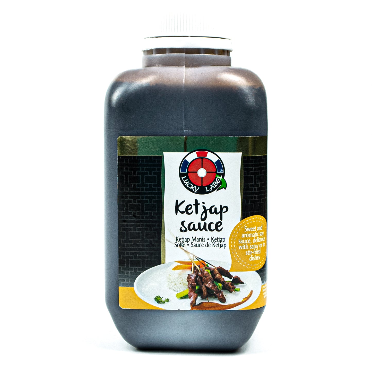 Lucky Label - Ketjap Manis Sauce 2 Liter aus Thailand
