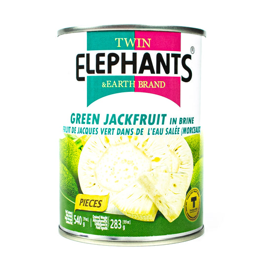 Twin Elephants Jackfruit Jack Fruit Green Grüne Original in Brine