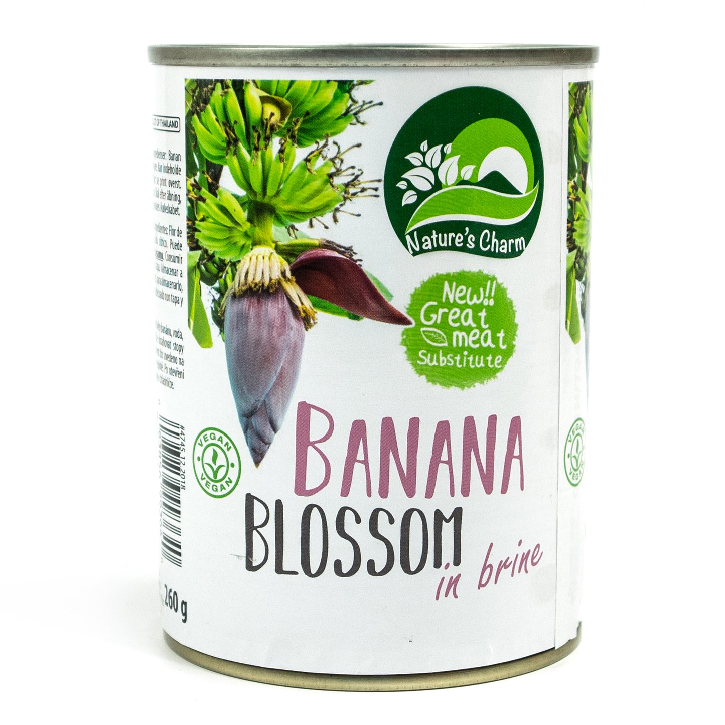 Nature's Charm - Salzig eingelegte Bananenblüten in 510 g Dose