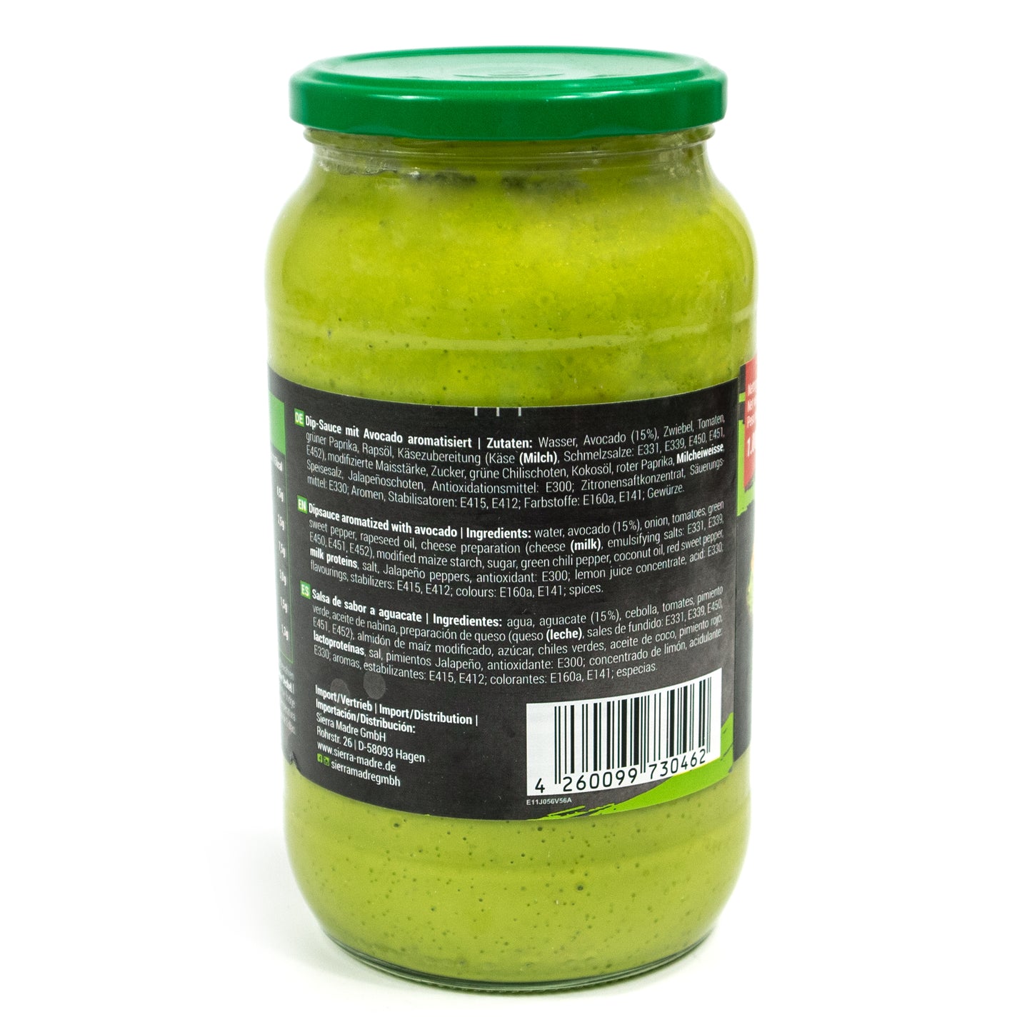 Palapa - Original Salsa Guacamole Dip im 1 kg Glas