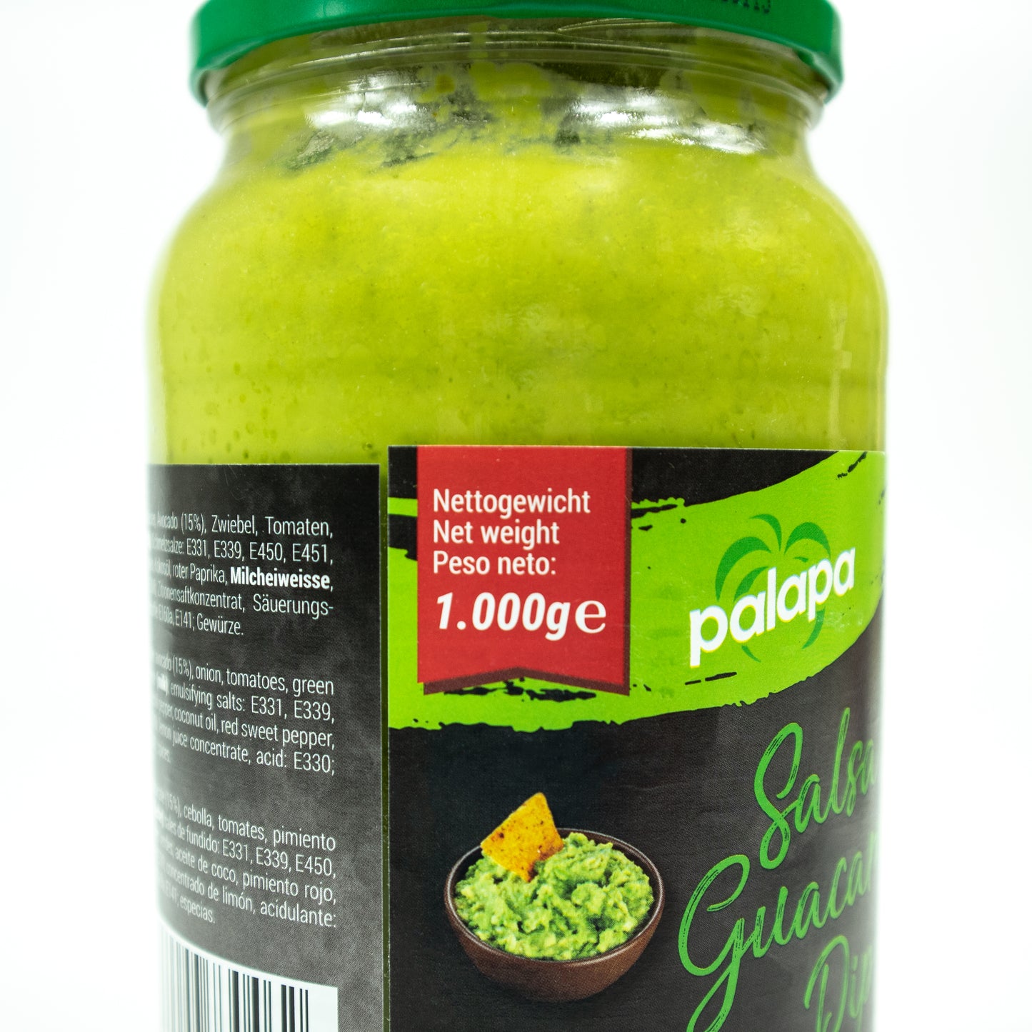 Palapa - Original Salsa Guacamole Dip im 1 kg Glas