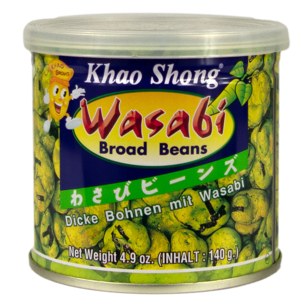 Khao Shong Broad Beans Dicke Bohnen mit Wasabi