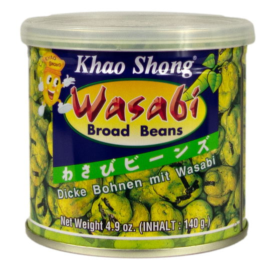 Khao Shong Broad Beans Dicke Bohnen mit Wasabi