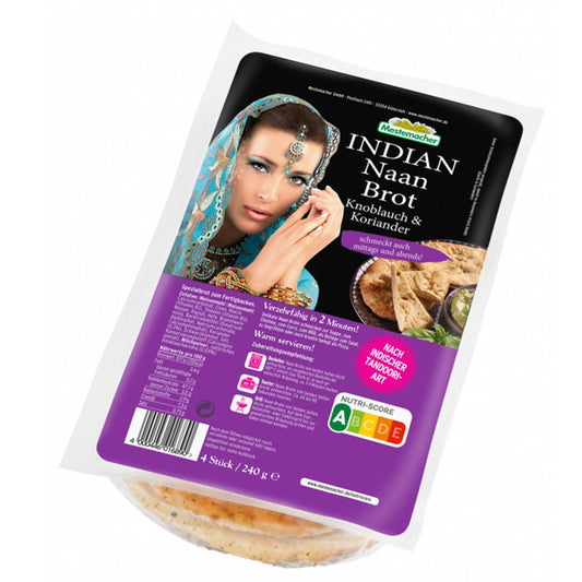 Indisches Naanbrot Naan Brote Indien