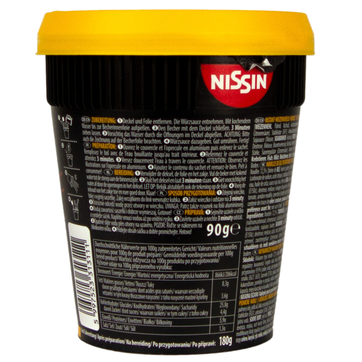 Nissin - Noodles Soba Cup Classic in Wok Style 90 g