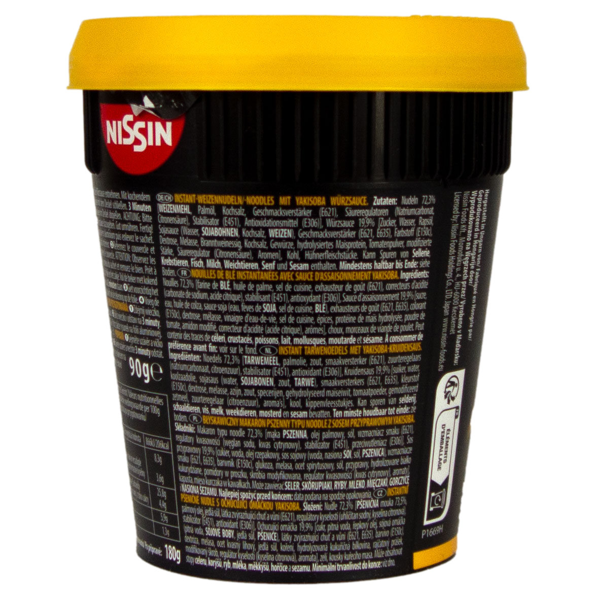 Nissin - Noodles Soba Cup Classic in Wok Style 90 g
