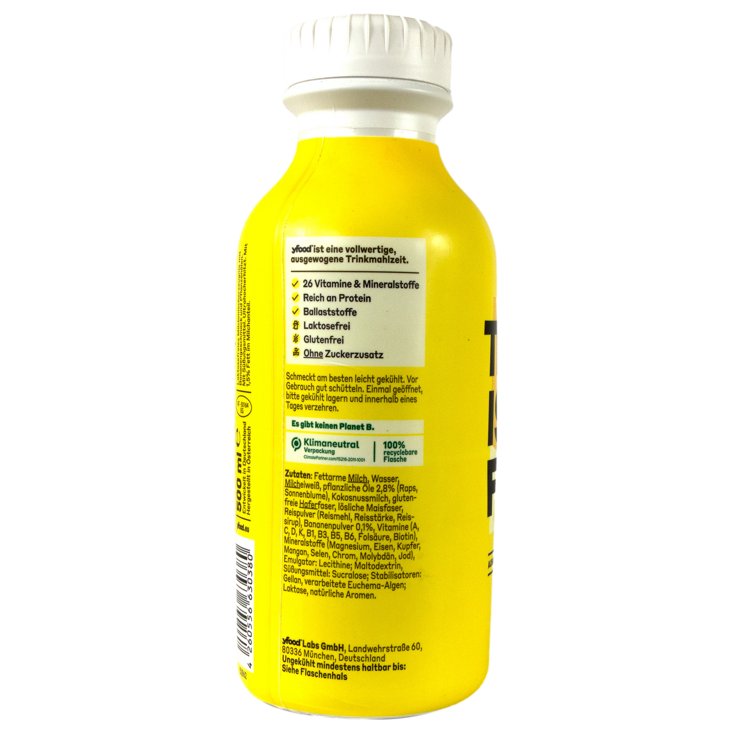 yFood - Trinkmahlzeit Happy Banana (This is Food) 500 ml
