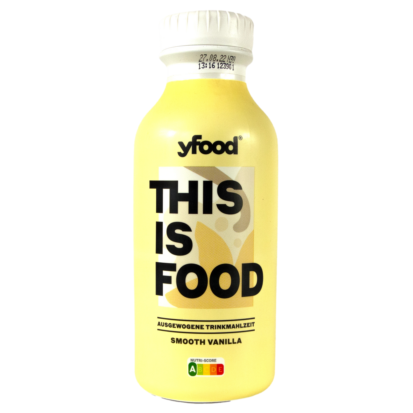 yFood Vanille Trinkmahlzeit für unterwegs this is food