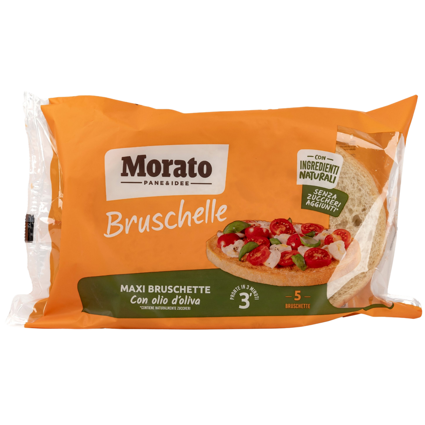 Morato - Original italienisches Bruschelle Weißbrot mit Olivenöl 500g