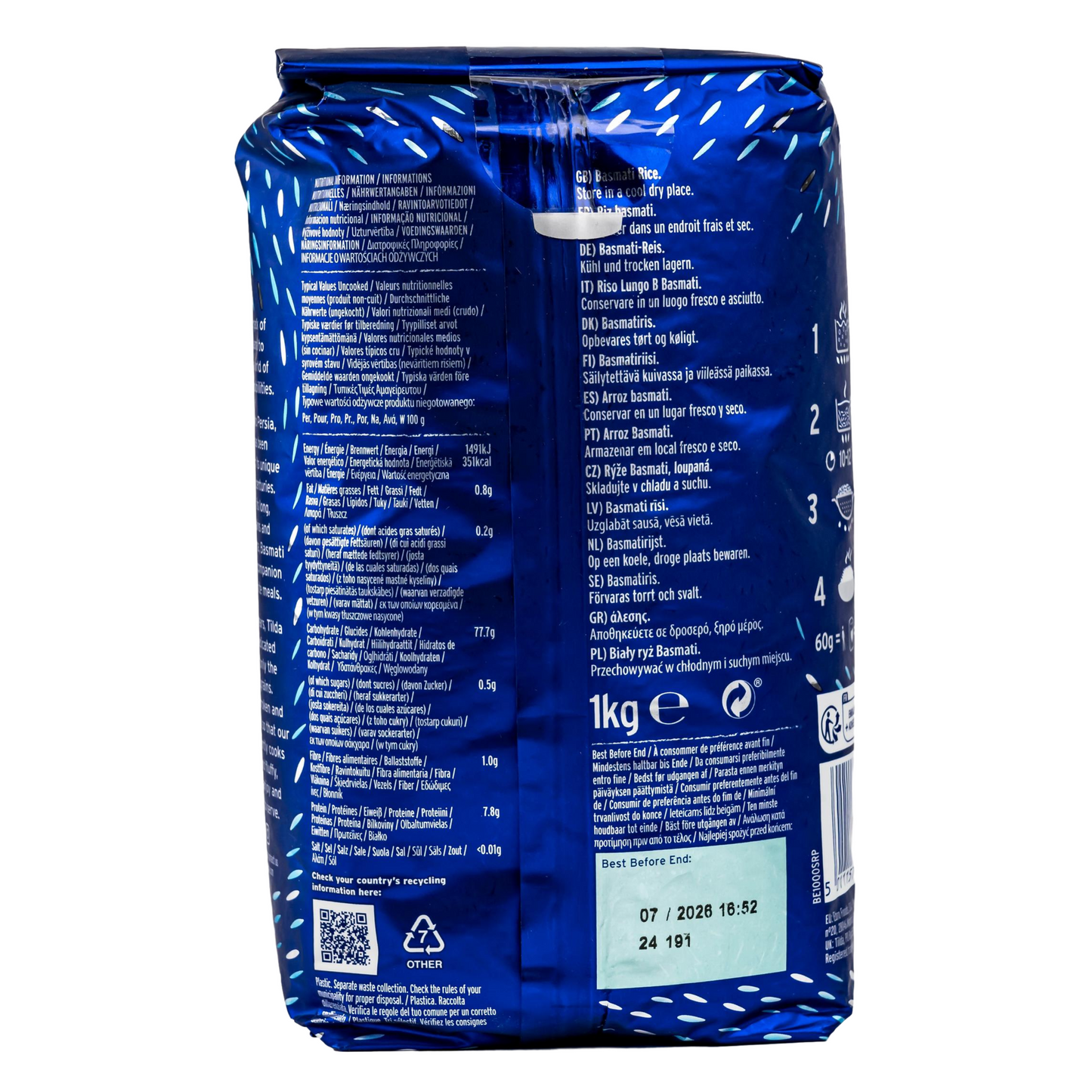 Tilda - Original Basmati Reis 1kg