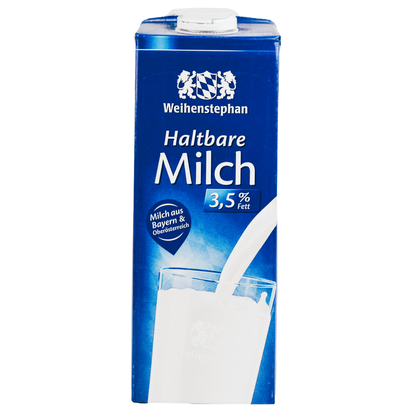 Weihenstephan - H-Vollmilch 3,5% haltbare Milch 12x1 Liter
