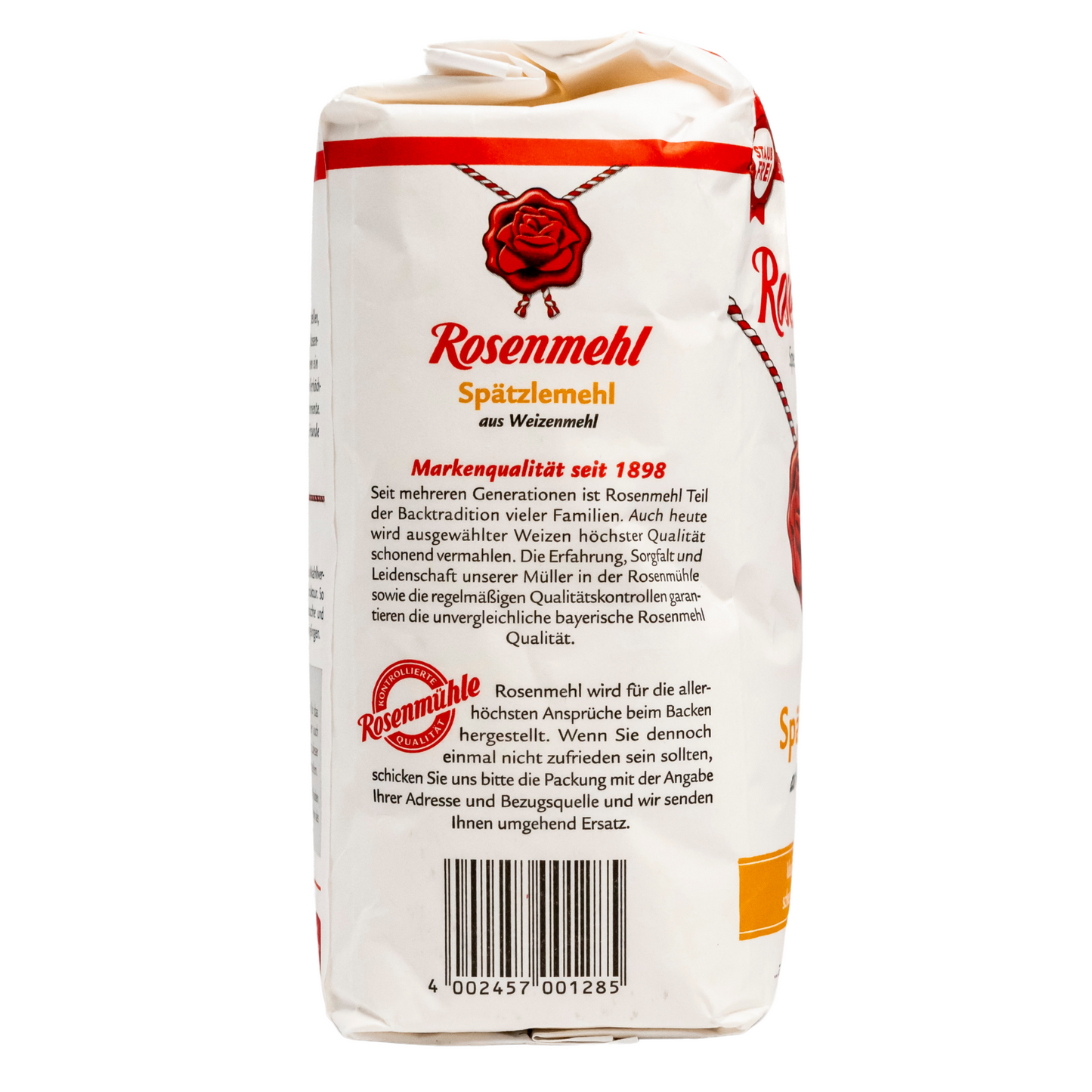 Rosenmehl – Spätzlemehl aus Weizenmehl 1 kg – Ideal für kochfeste Teige, schnell und einfach zubereitet