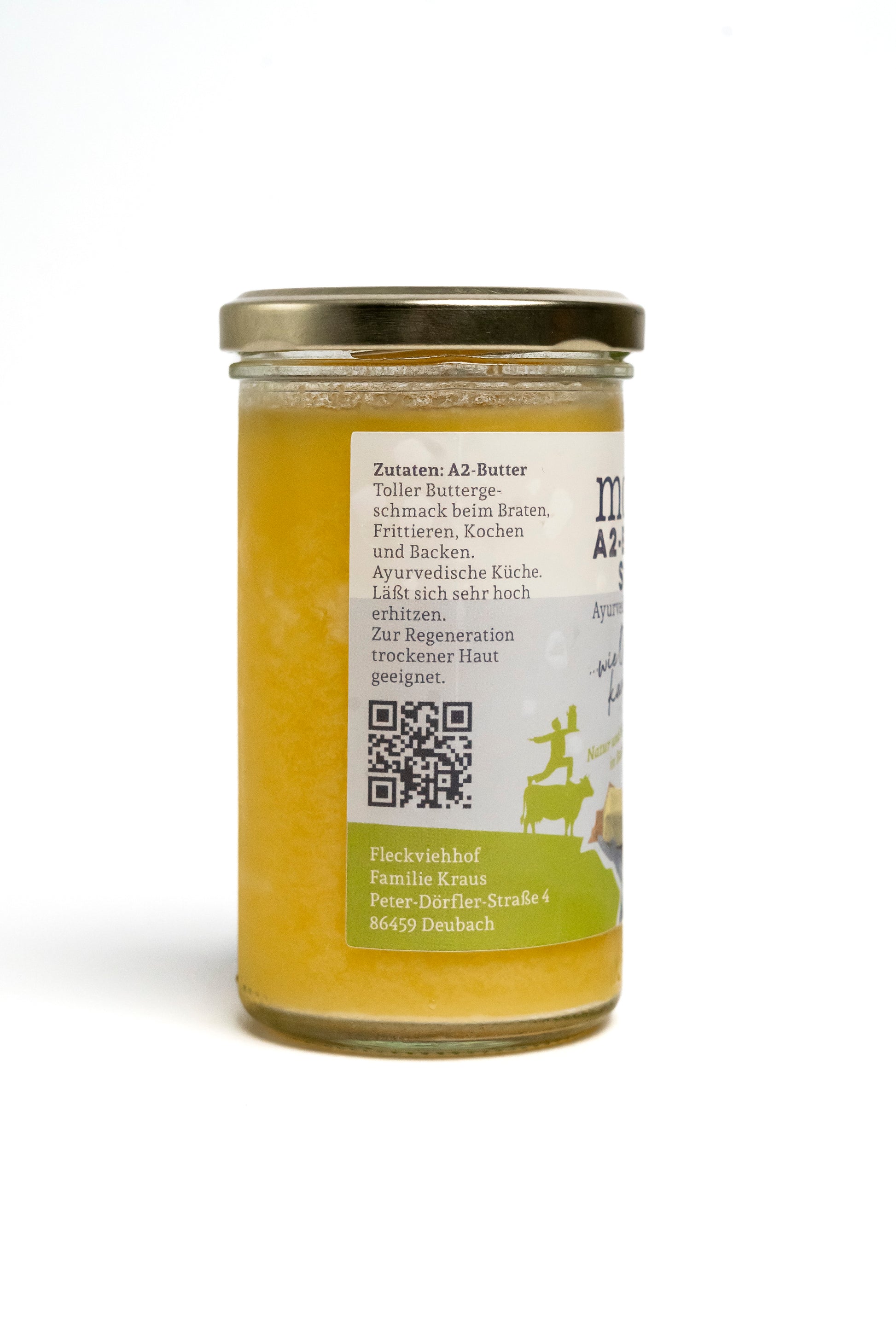 Nährwerte und Inhaltsstoffe von Moohify A2-Butterschmalz 210g