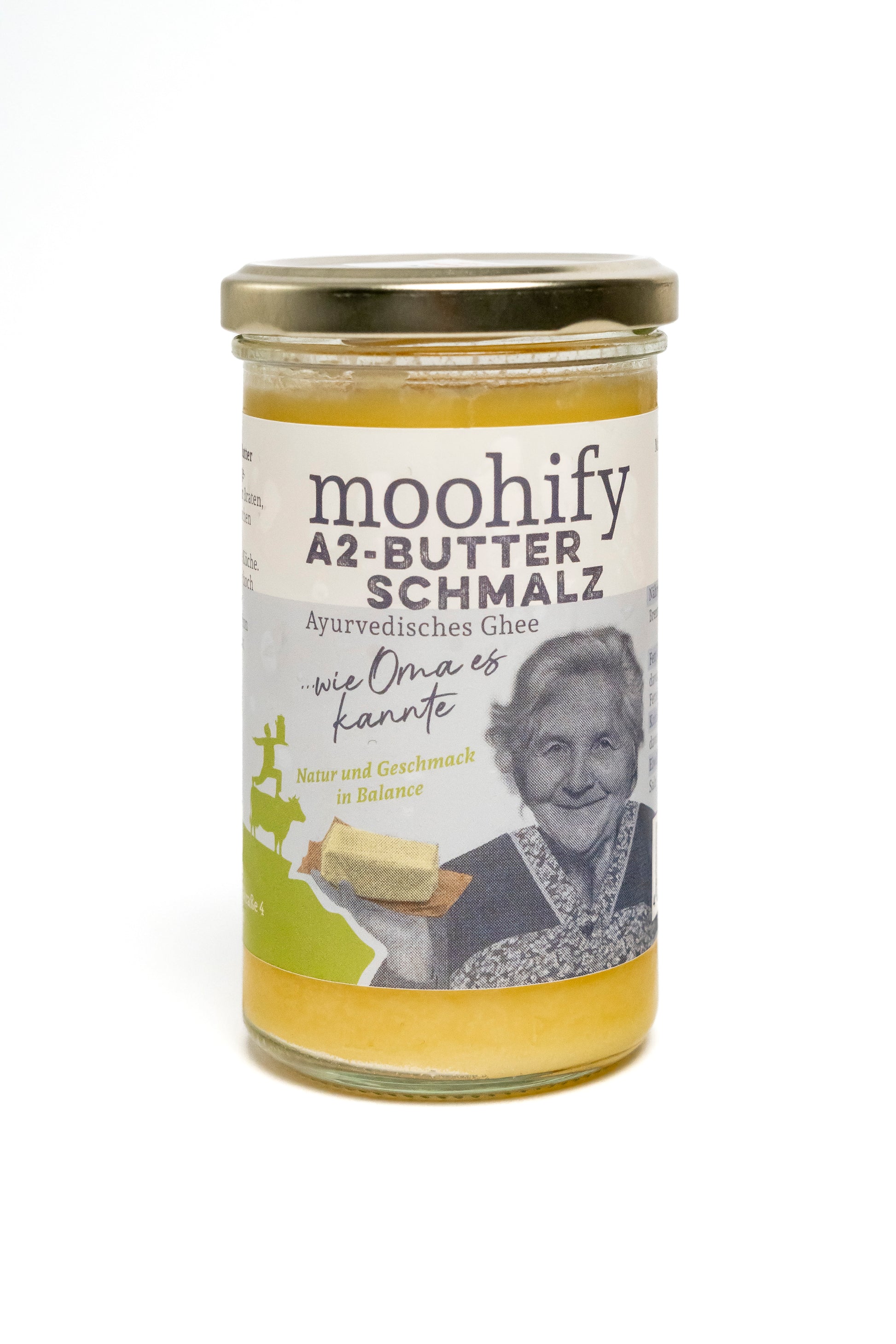 Moohify A2-Butterschmalz – Reines Ghee aus hochwertiger A2-Butter