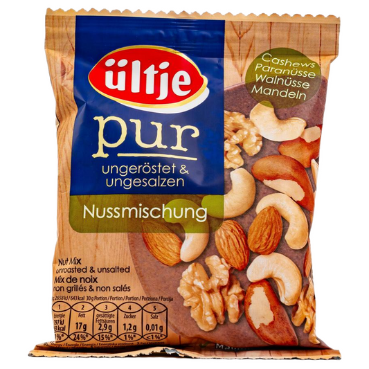 ültje Pur Nussmischung – vielseitige Zutaten für Küche und Snackmomente