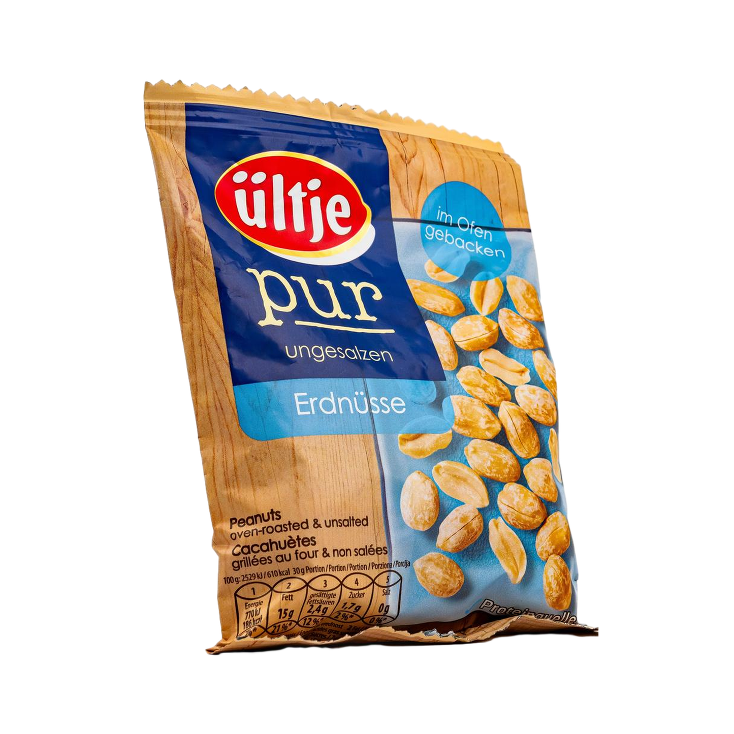 ültje ungesalzene Erdnüsse – gesunder Snack ohne Zusätze