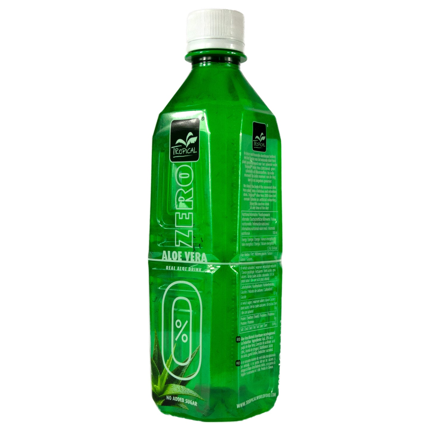 Tropical - Aloe Vera Zero Getränk mit Fruchtfleisch 500 ml