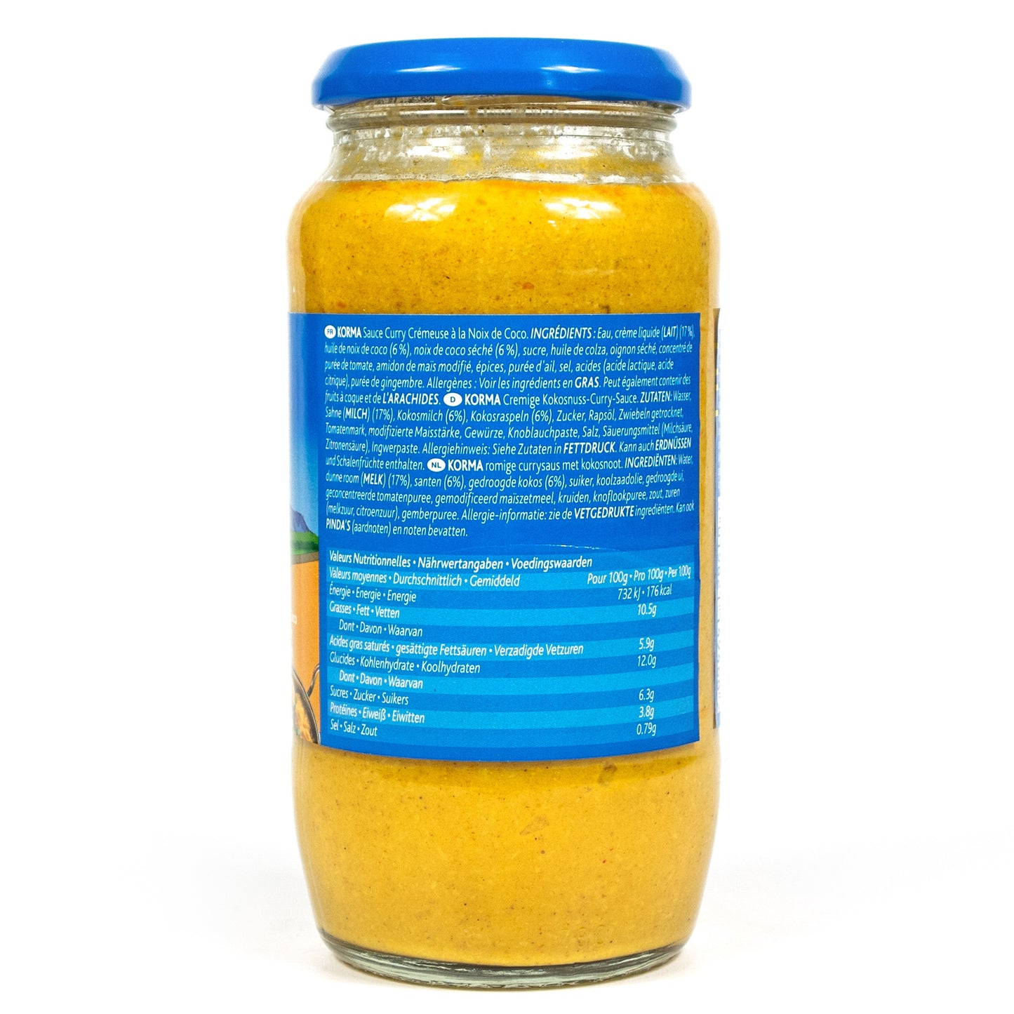 Rajah - Korma cremige Kokosnuss Currysauce (mild) á 500 g