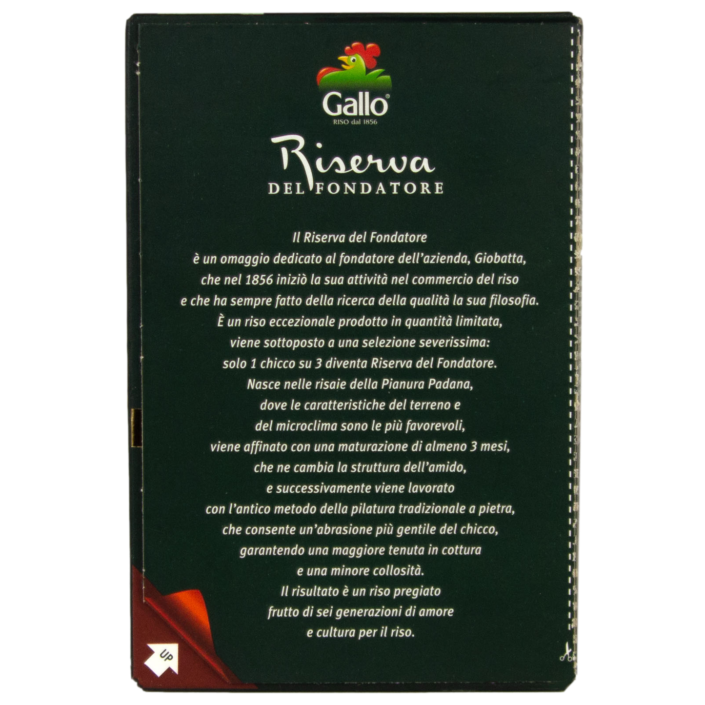 Gallo - Premium Risotto Riserva del Fondatore Langkornreis 500 g Packung