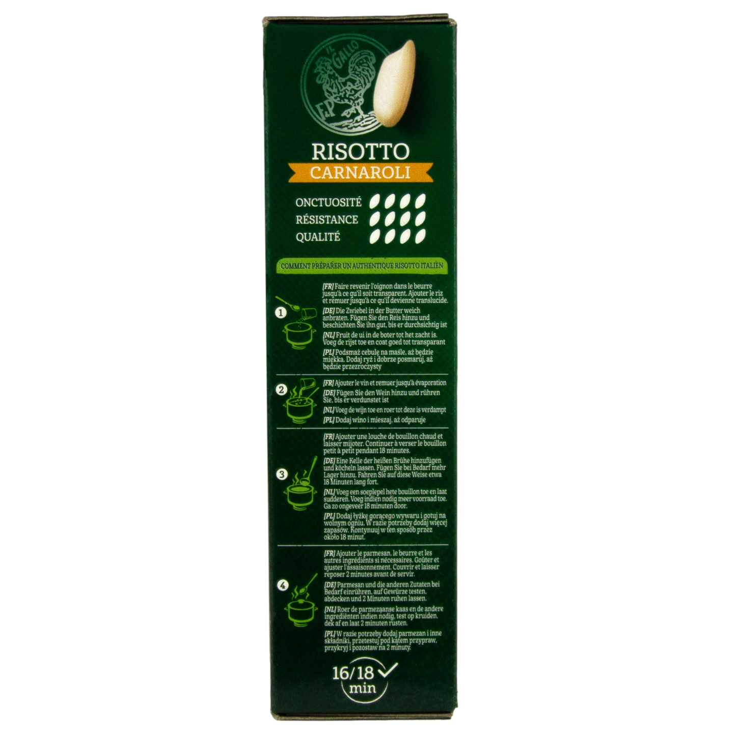 Gallo - Risotto Carnaroli Langkornreis 500 g Packung