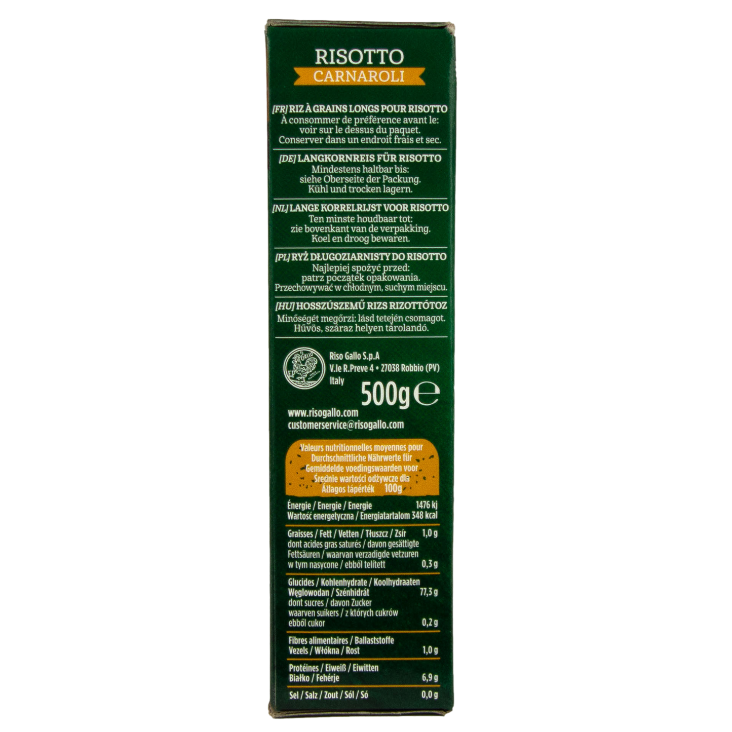 Gallo - Risotto Carnaroli Langkornreis 500 g Packung