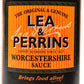 Lea & Perrins - Original Worcestershire Sauce - Worcestersauce in á 568 ml Glasflasche