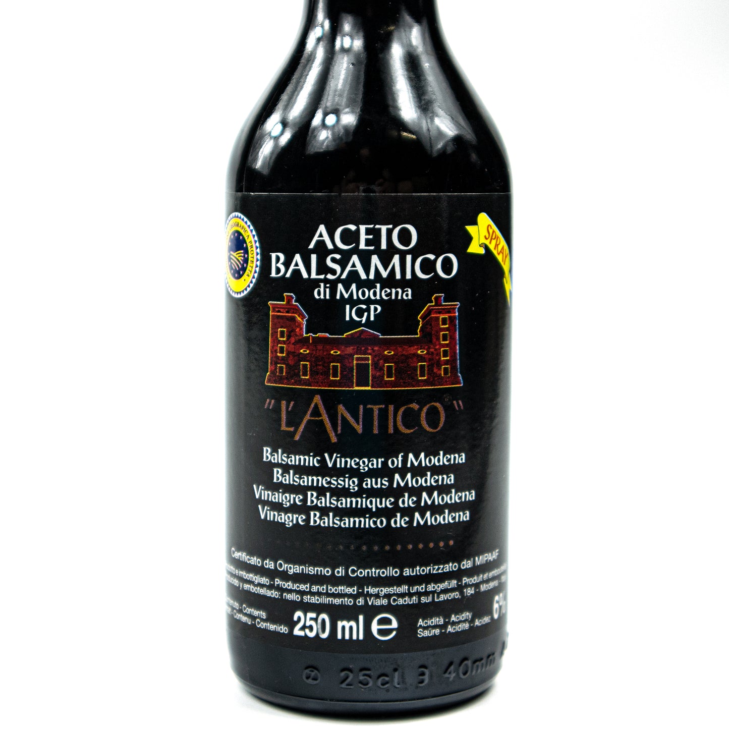 Acetificio - Aceto Balsamico di Modena IGP Crema in á 250 ml Sprayflasche