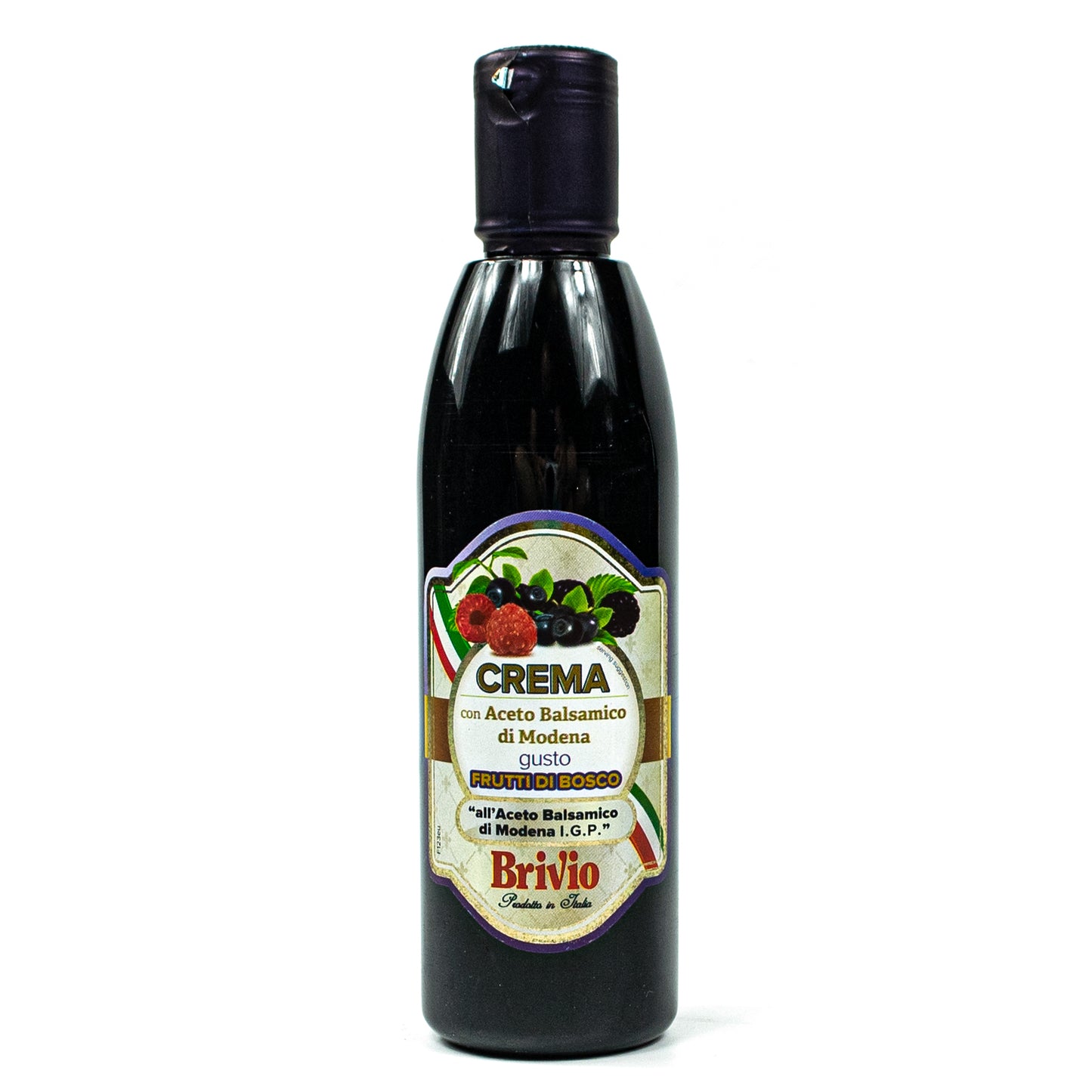 Brivio - Aceto Balsamico mit di Modena IGP Crema "Frutti Di Bosco" (Beeren) á 250 ml