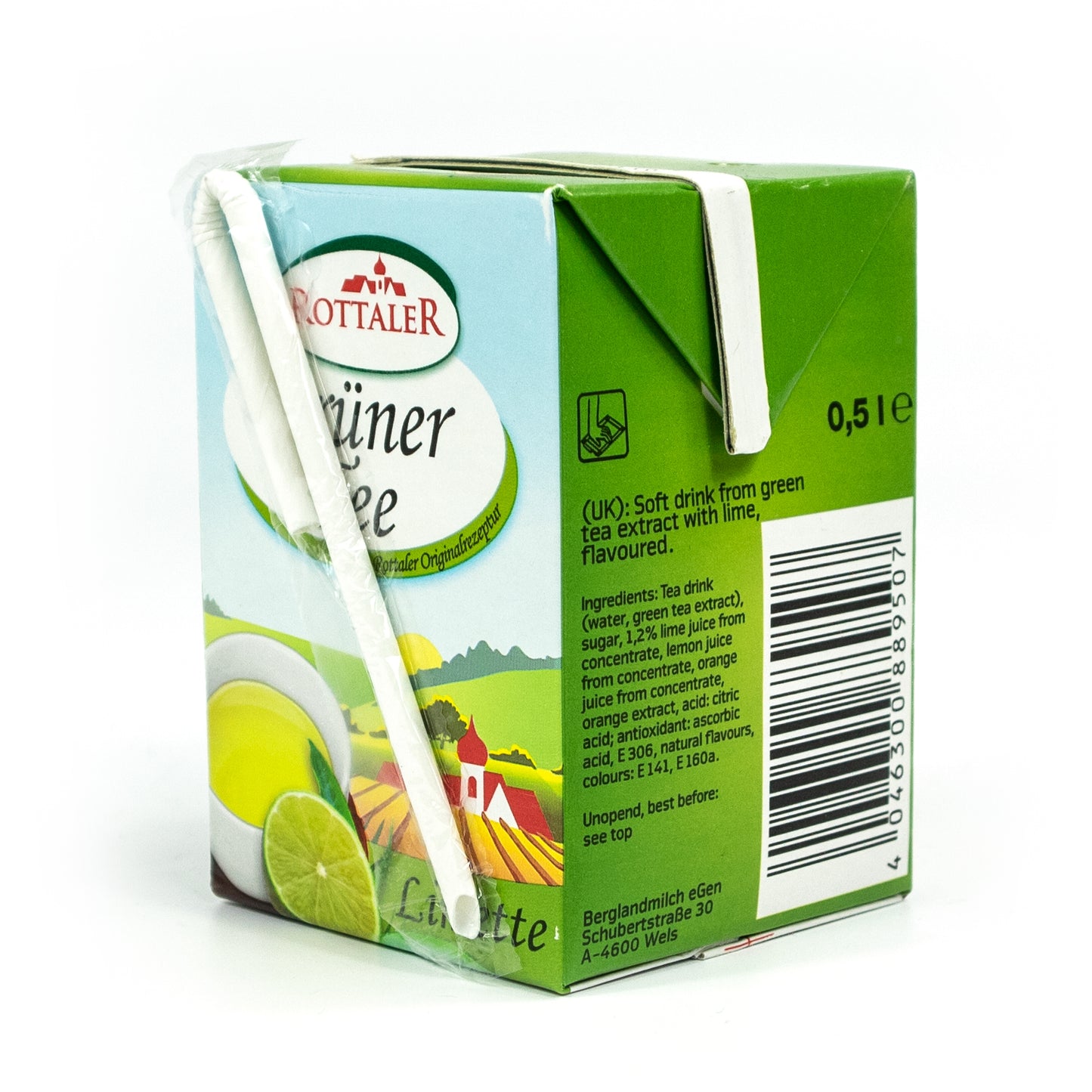 Rottaler - Eistee Grüner Tee Limette Ice Tea 0.5 Liter