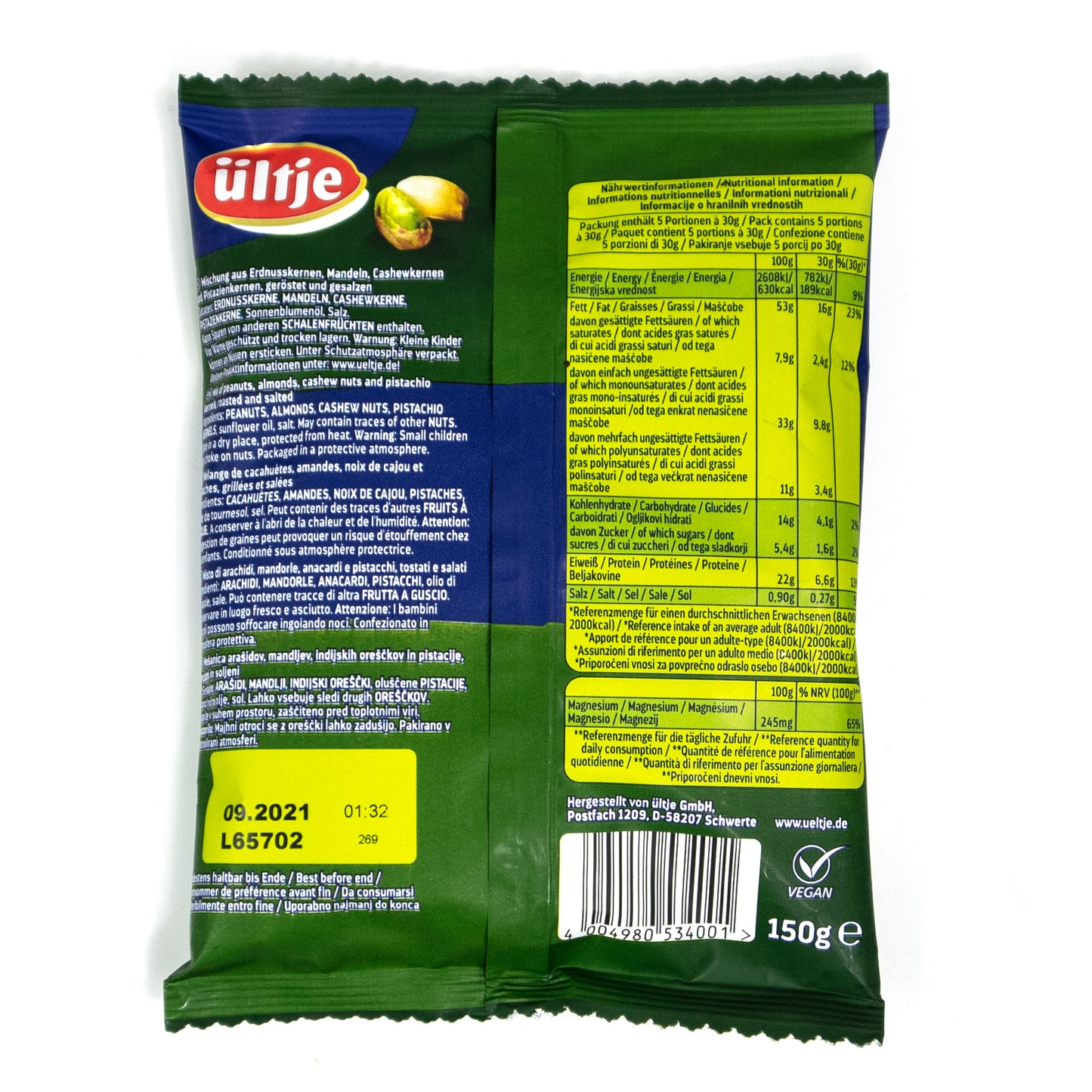 ültje - GeNuss Mix geröstet und gesalzen á 150 g