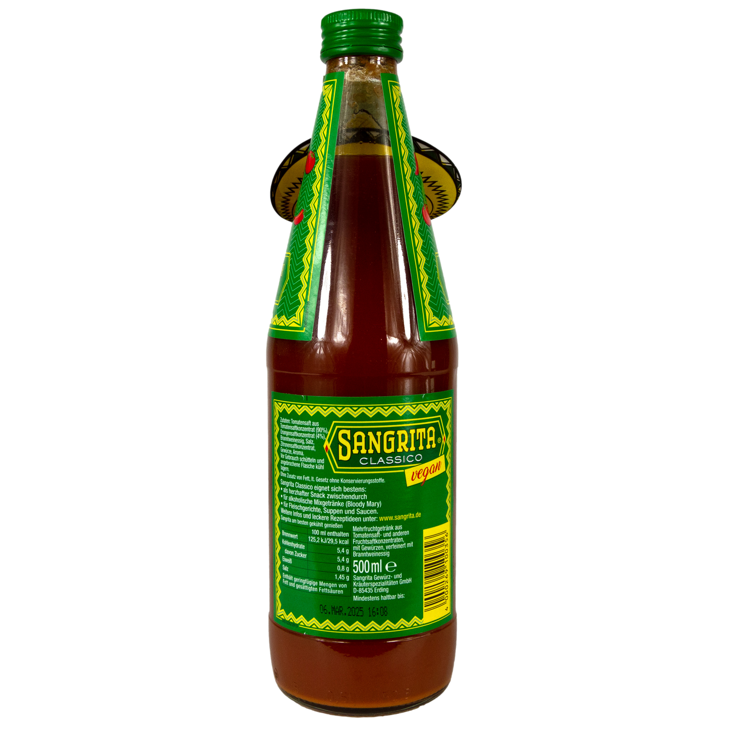 Sangrita - Tomatensaft Classico Würztrunk á 0,5 Liter